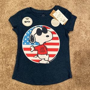 Girls Size 4 Snoopy Shirt